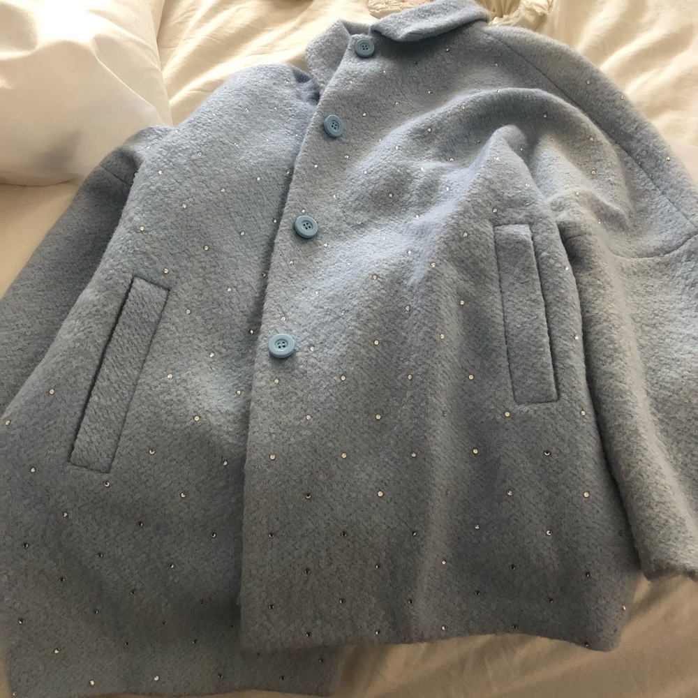 Monnalisa coat worn one time almost brand new